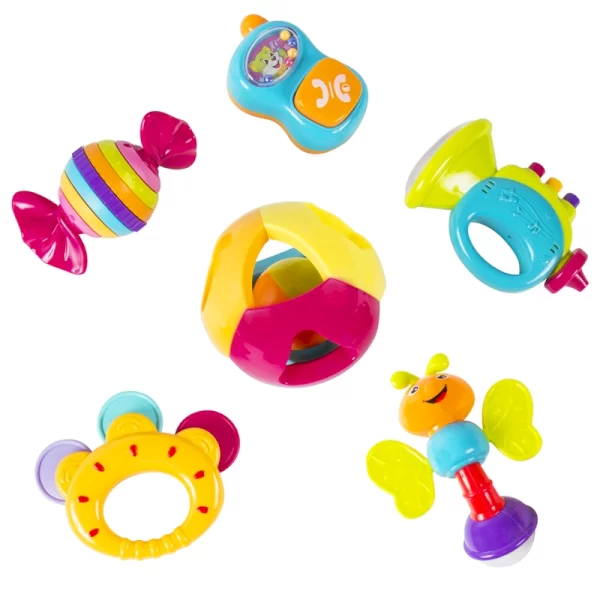 ست جغجغه 6 عددی Huile Toys کد 939A